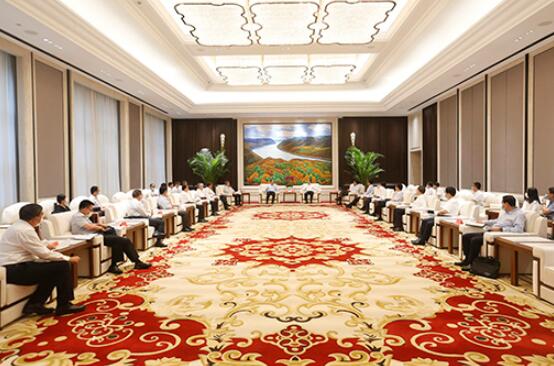 国家电网董事长、党组书记毛伟明拜会黑龙江省委书记张庆伟、省长王文涛
