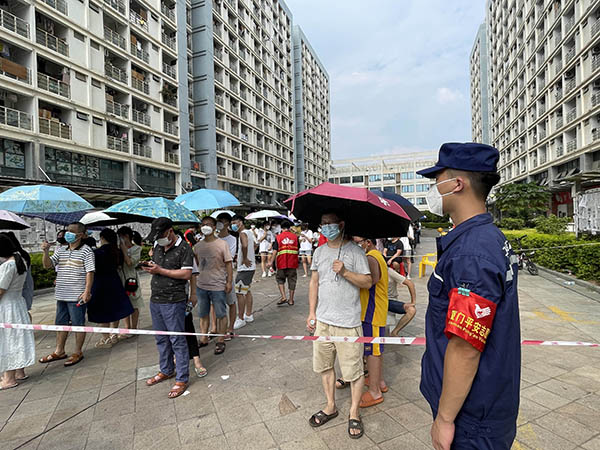 中国安能二局厦门分公司积极投身当地抗疫战斗