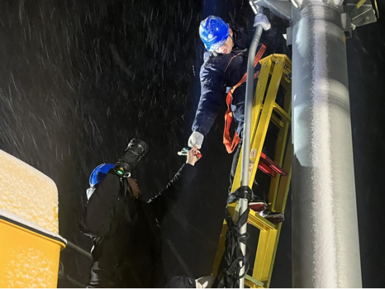 锡林郭勒超高压供电公司雨雪+寒潮!危急缺陷快速处置