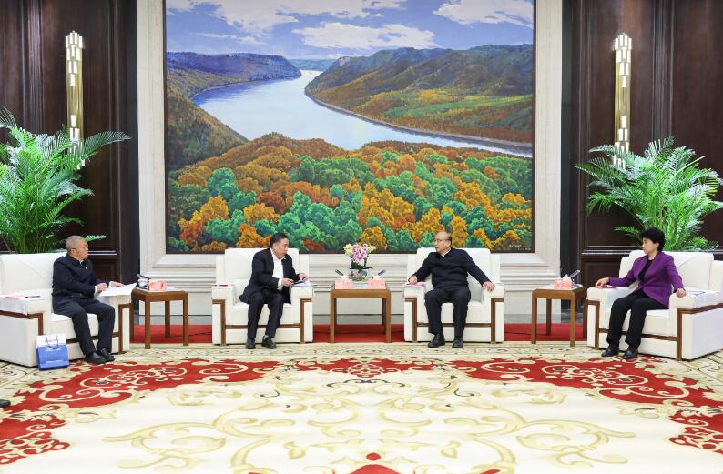 中国能建党委书记、董事长宋海良拜会黑龙江省委书记许勤、省长梁惠玲
