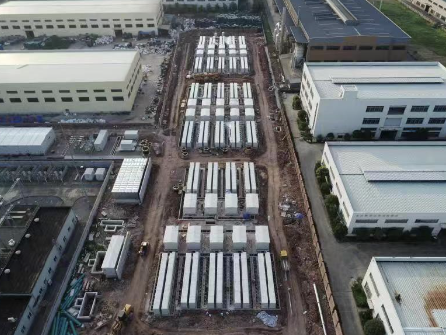 为度夏护航 铜梁淮远储能电站电网侧送电成功