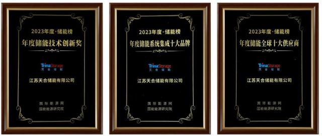 天合斩获年度储能品牌大奖，Elementa电网级液冷储能系统领先，助力全球绿色发展