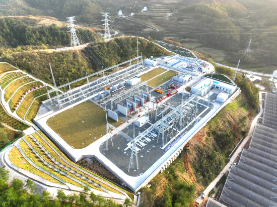 十堰汉水500千伏输变电工程投产送电