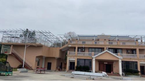 四川平昌县首个工商业屋顶分布式光伏发电项目开工建设