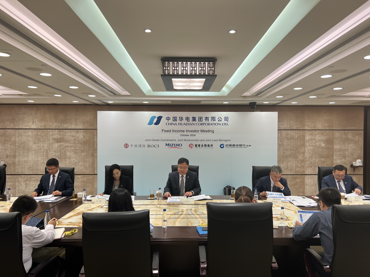中国华电成功赴香港、新加坡及伦敦进行境外美元债券路演