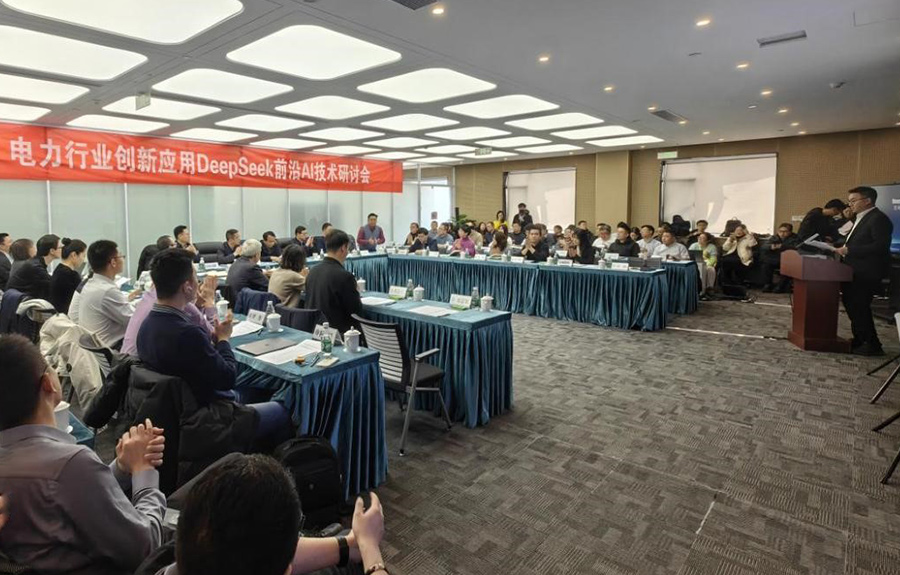 电力行业创新应用DeepSeek前沿AI技术研讨会在京召