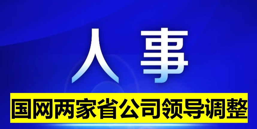 国网两家省公司领导调整